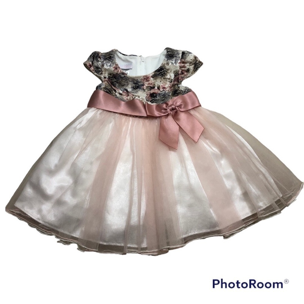 PRECIOUS BONNIE BABY SPECIAL OCCASION EASTER SPRING SUMMER DRESS